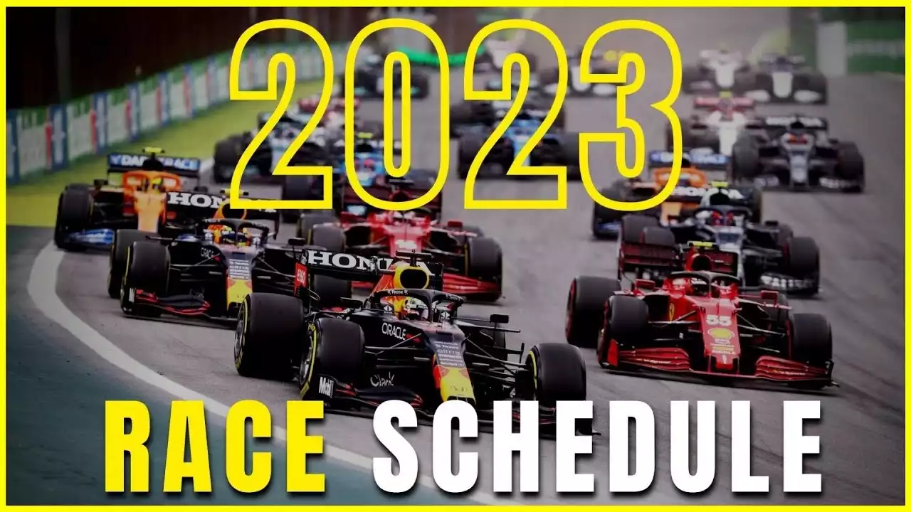 O futuro está se aproximando rapidamente: revelando a emocionante programação da F1 2023